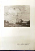 Old Antique Print Cheddar Cliffs David Murray Noon'S Sapphire Hills 1913 20th