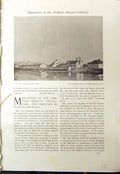 Old Print Banks River Arno Murray Smith Cupid Link Boy Joshua Reyns 1913 20th