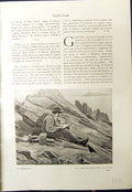 Old Antique Print Summer Day Scene Hamilton Mackanzie Canal Venice 1913 20th
