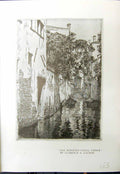 Old 1913 San Agostino Canal Venice Gagnon Sortie Le'Glise Stvens Gran 20th