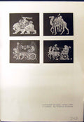 Antique Old Print Cloisonne Enamel Panels HarStabler Necklaces Pendants 1913