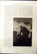 Original Old Antique Print La Laveuse Daumier Staymaker William Hogarth 1913