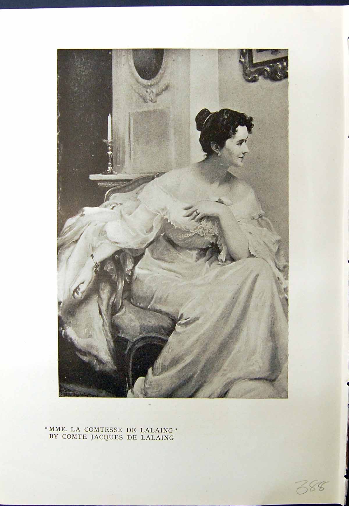 Original Old Antique Print 1913 Comtesse Lalaing Canal Flandre Victor Gilsoul