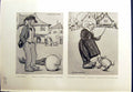 Antique Old Print Prize Turnips Snow-Gibbs Pig Beach Une Bonne Histoire 1913