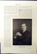 Old Antique Print George Birmingham Hannay O'Brien 1913 Sleator Sheppard 20th