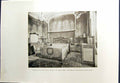 Antique Old Print Bedroom Furniture Walnut Citron Wood Eugenio Quarti 1913 20th