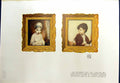 Original Old Antique Print 1913 Strawberry Girl Link Boy Pierpont Morgan Reyns