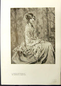 Old 1914 Beautiful Lady Blue Butterfly Arthur Garratt Wide Marshes Br 20th