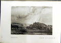 Old Print View Dunster Egginton 1914 Ceramic Figure Glazed Faience Adams 20th