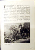 Antique Old Print September Colvend James Paterson 1914 Nancy John Barclay 20th
