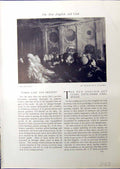 Antique Old Print Granville Russell View Town Grasse Albert Rothenstein 1914