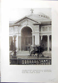 Old 1914 Panama-Pacific Exposition Palace Education Court Palms Abund 20th