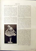 Old Anna Pavlova Swan Dance Adamson 1914 Philip Magnus Morocco Cadnes 20th