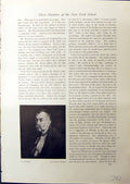 Old Antique Print Stoker Robert Henri 1914 Spielers Children George Luks 20th