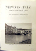 Old Florence Italy River Arno Bridge Peter'S Rome Bernini Colonnade