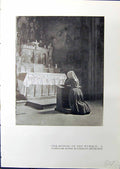 Old Antique Print Italian Church Refuge Humble Arch Titus Rome Italy 1914 20th