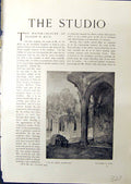 Old Netley Abbey Hampshire Alfred Rich 1914 Richmond Castle Yorkshire 20th