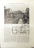 Old House Edgbaston Birmingham Bewlay Architecture 1914 Great Roke Wh 20th