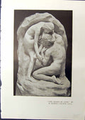 Antique Print Crown Love Sculpture Robert Colton James'S Park Memorial 1914