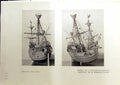 Antique Old Print Model Ship Carrack Nance George Dragon Stanley North 1914