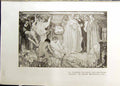 Old 1915 St. Wilfred Teaching Southern Saxons Brangwyn Ambrose Traini 20th