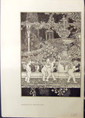 Old Studio 1915 Charles Robinson End-Paper Design Shelley'S Sensitive 20th