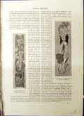 Antique Print HousehGod Charles Robinson Scotsman Memorial Scott Coquelin B