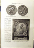 Old Memorial Archbishop Cranmet Jesus College Carnegie Medallion Oate
