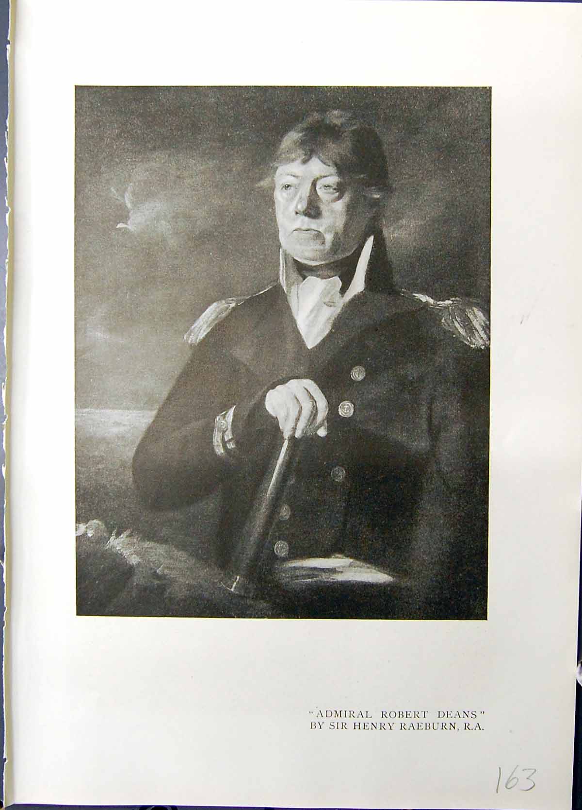 Old Admiral Robert Deans Henry Raeburn Studio 1915 Rainbow Cazin Sour 20th