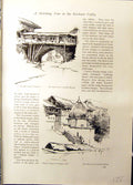 Old Mar Canal Srinagar Hindu Temple Kashmir Valley Tsrarr Aberigh-Mac