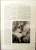Old Beautiful Little Girl River Echo Macgeorge Halloween Studio 1915 20th