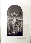 Old Crucifixion Wall Painting Victor Vasnetsov St. Alexander Nevski S 20th