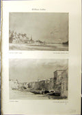 Old William Callow Saumur Loire Venice Nuremberg Architecture Studio