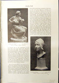 Old 1915 Sculpture Mother Child Tt Dutch Maiden Halnon Slumberland My 20th