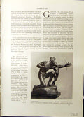Old Studio 1915 Archer Bronze Percy Portsmouth Benderloch Moor Mounta 20th