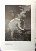 Old Print Studio 1915 Melodies Nude Lady Suzor-Cote Clyde Lamington Brown 20th
