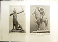 Old Studio 1915 Sculpture Archery Lesson Medicine Man Dallin Marble B 20th