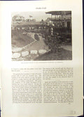 Old 1915 Japanese Garden Panama-Pacific Exposition San Francisco Cha- 20th