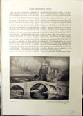Old Studio 1915 Teesdale River Bridge Bellingham Smith Barnard Castle 20th