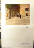 Old Print Gateway Tourettes Provence Edward Millington Synge Studio 1915 20th