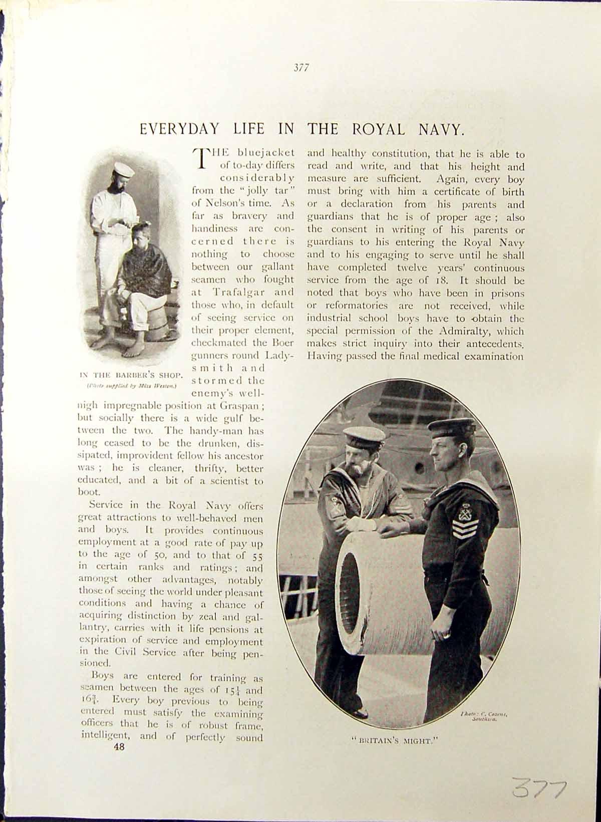 Old Royal Navy Barbers Shop Majestic Shop Barracks Whale Island Ports