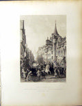 Old Canongate Edinburgh Beattie Engraving Scotland 1822 Cousen Allom 19th
