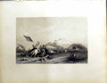 Old Castle Stirling Wallis Allom Battle Sauchie Beattie Engraving Sco
