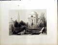 Old Mausoleum Burns Dumfries Beattie Engraving Scotland C1836 Griffit 19th