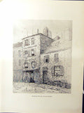 Antique Print Stoddard House Prince Street Major Pitcairn Boston C1896 Henr