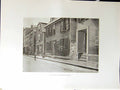 Antique Print Houses Richmond Street Colonial Architecture Boston C1896 Hen