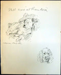 Original Old Vintage Print Algerian Sheep Dogs Lucy Dawson 1936 20th Century