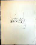 Original Old Vintage Print Sleeping Eating Pet Dogs Animals Lucy Dawson 1936