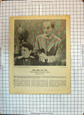 Original Old Antique Print Odd Man Out Theatre Charles Chaplin Margaret Hoffman