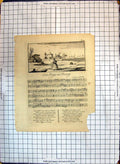 Original Old Antique Print Sheet Music Corn Riggs Bonny Lyrics